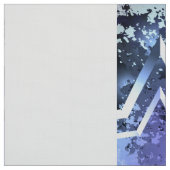 Tissu Arrière - plan spatial avec étoiles (Échantillon)