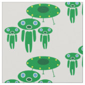 Tissu arrivée des Aliens (Détail)