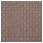 Tissu Arrows on Dark Brown Linen (Échantillon)