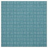 Tissu Arrows on Dark Teal Linen (Échantillon)