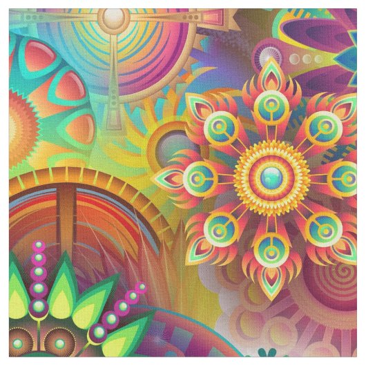 Tissu Art Abstrait 163 (Fermer)