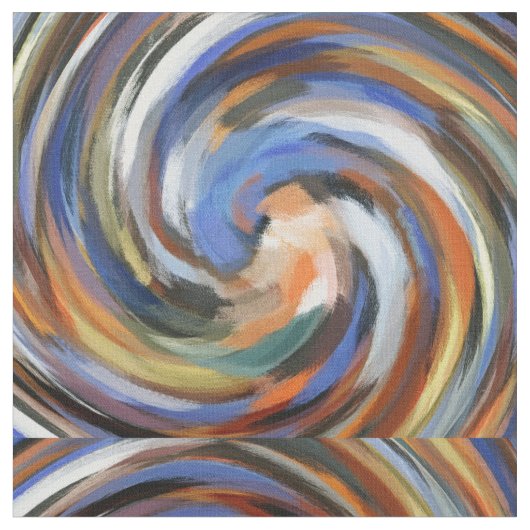 Tissu Art abstrait #37 de remous moderne (Fermer)