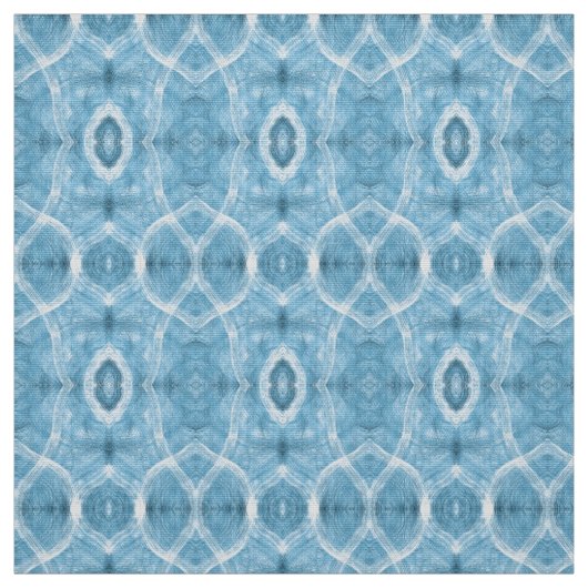 Tissu Art abstrait aquarelle bleu Push (Échantillon)