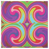 Tissu Art abstrait de tourbillon moderne (Échantillon)