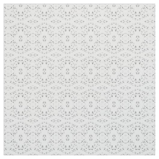 Tissu Art Abstrait Gris Blanc Gouache (Échantillon)