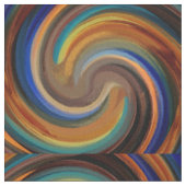 Tissu Art Abstrait moderne Swirl #24 (Fermer)
