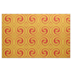 Tissu Art Abstrait moderne Swirl #3