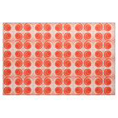 Tissu Art Abstrait Orange Moderne (Yard)
