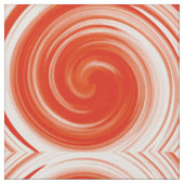 Tissu Art Abstrait Orange Moderne (Fermer)