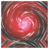 Tissu Art Abstrait Red Twist (Fermer)
