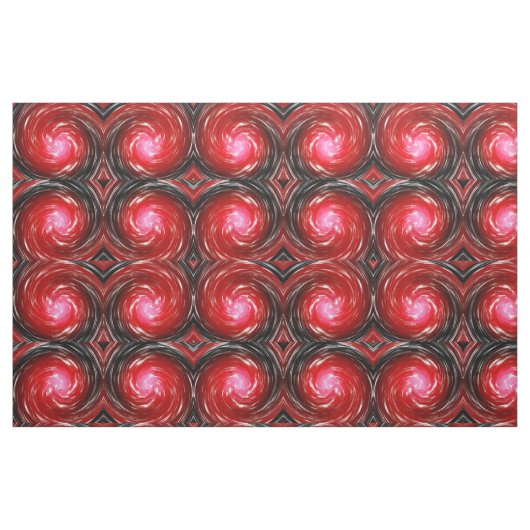 Tissu Art Abstrait Red Twist (Fat Quarter)