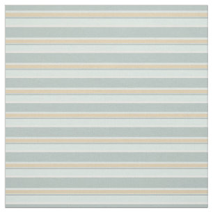 Tissu Art Blanc Tan Gris Vert De La Mer Unique