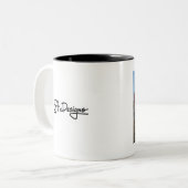 Tissu Art Boathouse Café Mug (Devant gauche)