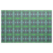 Tissu Art de bruit abstrait de feuillage en vert et (Yard)