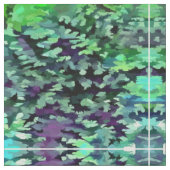 Tissu Art de bruit abstrait de feuillage en vert et (Fermer)