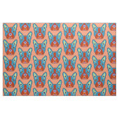 Tissu Art de bruit de Boston Terrier (Fat Quarter)
