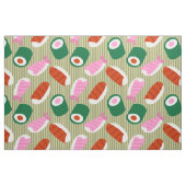 Tissu Art de bruit de sushi (Fat Quarter)
