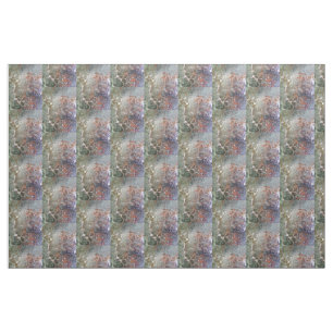 Tissu Art de coulée de fluide abstrait