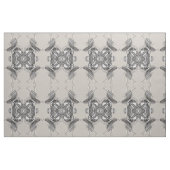 Tissu Art de griffonnage de paradis de tricoteuses (Fat Quarter)
