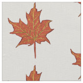 Tissu Art de la feuille d'automne (Détail)