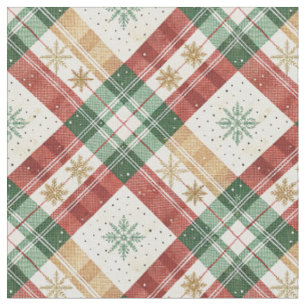 Tissu Art de motif de plaid tartan écossais festif de va