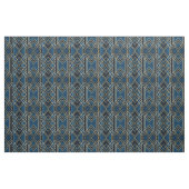 Tissu - Art Déco Bleu & Or Miroir (Yard)