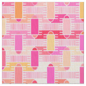 Tissu Art Déco chic industriel - rose, pêche, or (fermé)
