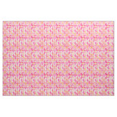 Tissu Art Déco chic industriel - rose, pêche, or (Yard)