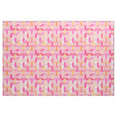 Tissu Art Déco chic industriel - rose, pêche, or (Fat Quarter)