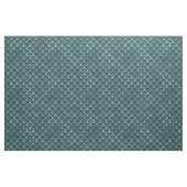 Tissu Art déco écailles sarcelle et argent points (Fat Quarter)