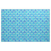 Tissu Art Déco industriel chic - bleu doux (Fat Quarter)