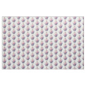 Tissu Art Déco Opulence flacon parfum rose (Yard)