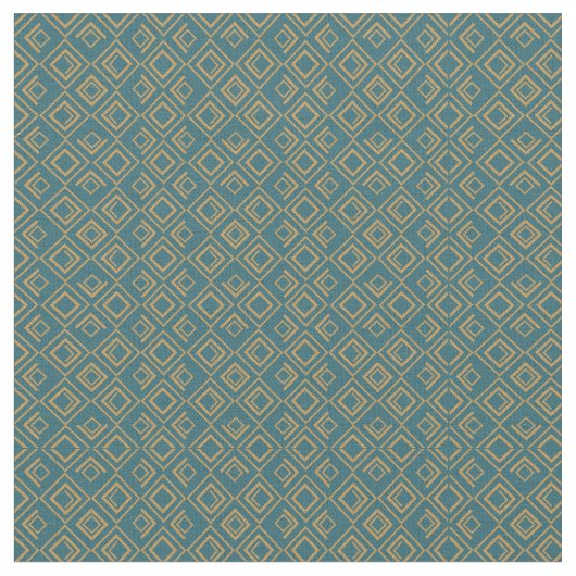 Tissu Art déco turquoise (Fermer)