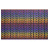 Tissu Art des textes de fierté d'arc-en-ciel sur la (Yard)