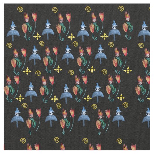 Tissu Art du printemps (Fermer)