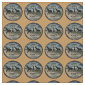 Tissu Art Eléphant Africain (Détail)