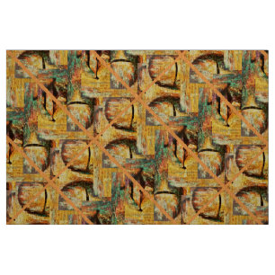 Tissu Art facial multicolore Abstrait