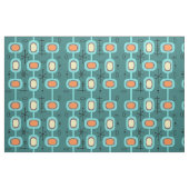 Tissu Art géométrique de l'ère spatiale Turquoise (Fat Quarter)