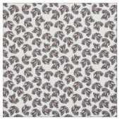 Tissu Art mignon multi coloré de teckel (Échantillon)