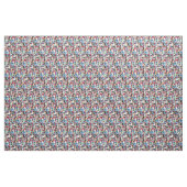 Tissu Art moderne Peinture Streaks Style De DeKooning (Yard)