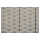Tissu Art naturel d'insecte de libellule (Fat Quarter)