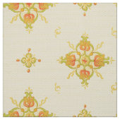 Tissu Art Nouveau Mission Style Bands of Tulips pattern (Échantillon)