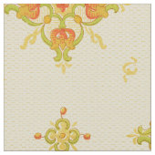 Tissu Art Nouveau Mission Style Bands of Tulips pattern (Détail)