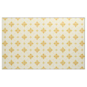 Tissu Art Nouveau Mission Style Bands of Tulips pattern (Yard)