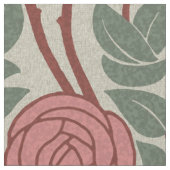Tissu Art nouveau Rose (Fermer)