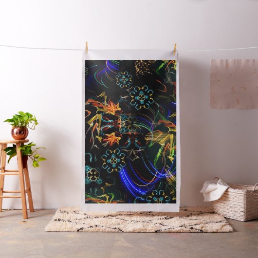 Tissu Art populaire de floraison de feux d'artifice (In Situ)