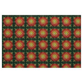 Tissu Art populaire traditionnel letton avec peinture de (Fat Quarter)