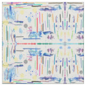 Tissu art précisionniste cubo-réalisme (Fermer)