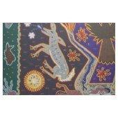 Tissu Art tribal ethnique Boho de déesse aztèque maya (Fat Quarter)