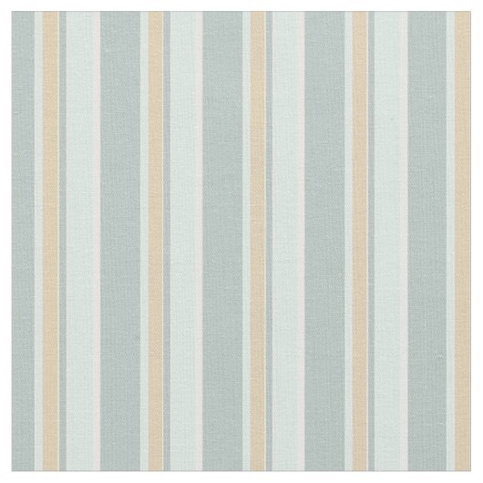 Tissu Art Unique De La Mer Vert Blanc Tan (Fermer)